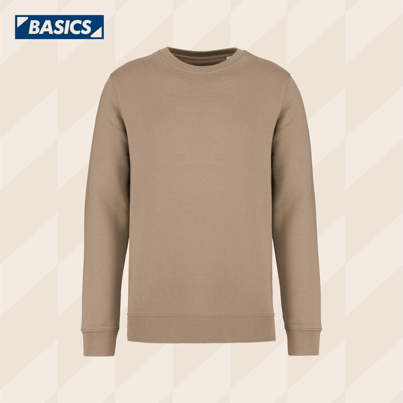 Sweatshirt 100% Algodão Orgânico Basics Unissexo