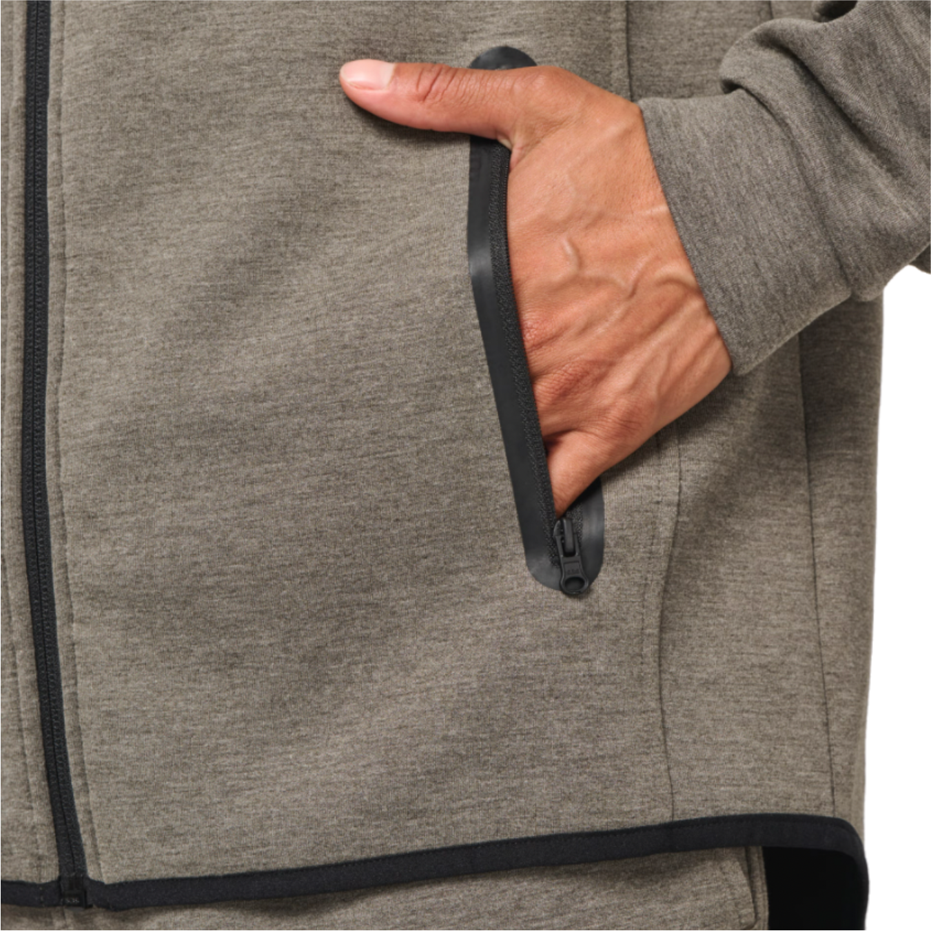 Casaco de Desporto Basics c/ Carapuço Homem