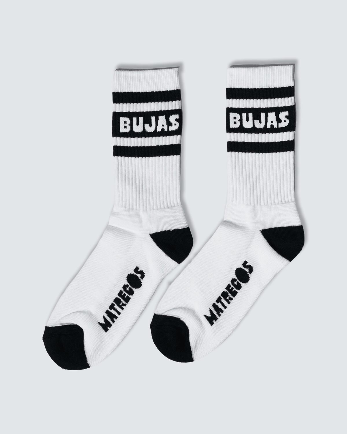 Meias Algodão Branco Ai Vale Bujas?! - SPIDORA Meias Matrecos