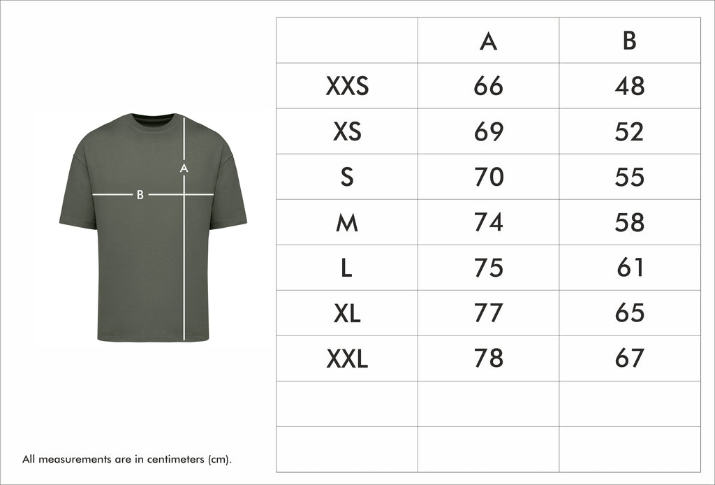 T-shirt Basics Oversize Unissexo