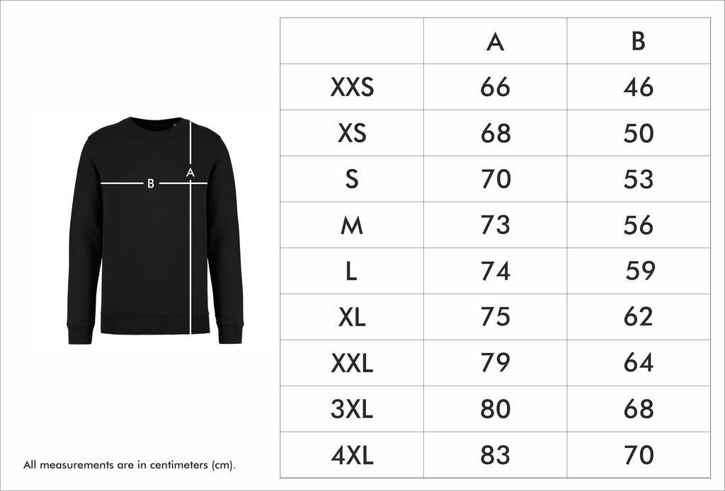 Sweatshirt 100% Algodão Orgânico Basics Unissexo