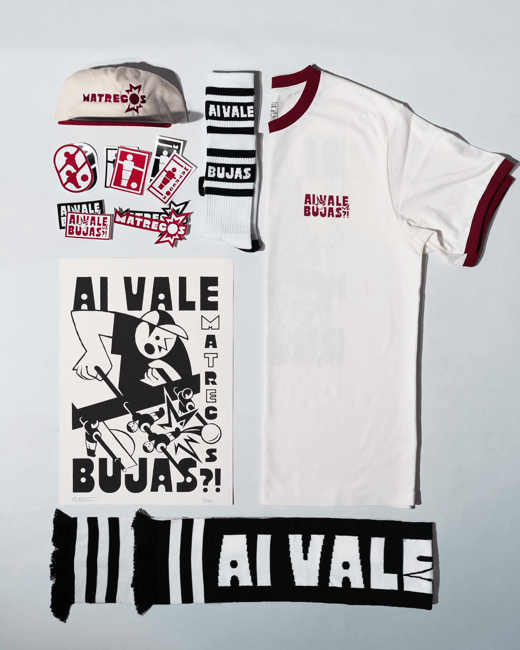Kit Completo Ai Vale Bujas – Vermelho - SPIDORA Kit Matrecos